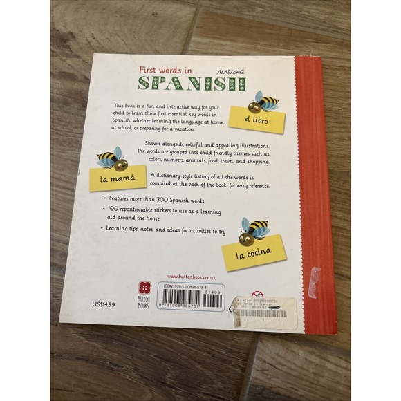Let's Speak Spanish!: A First Book of Words (English and Spanish Edition) - Picture 2 of 3